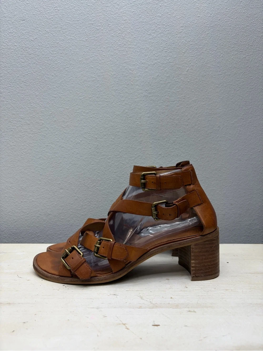 Madewell Brown Leather Talisa Sandals Size 9.5